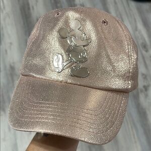 Rose gold Disney baseball cap